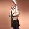 VANCL凡客诚品 甜美公主连帽羽绒服 米色 L