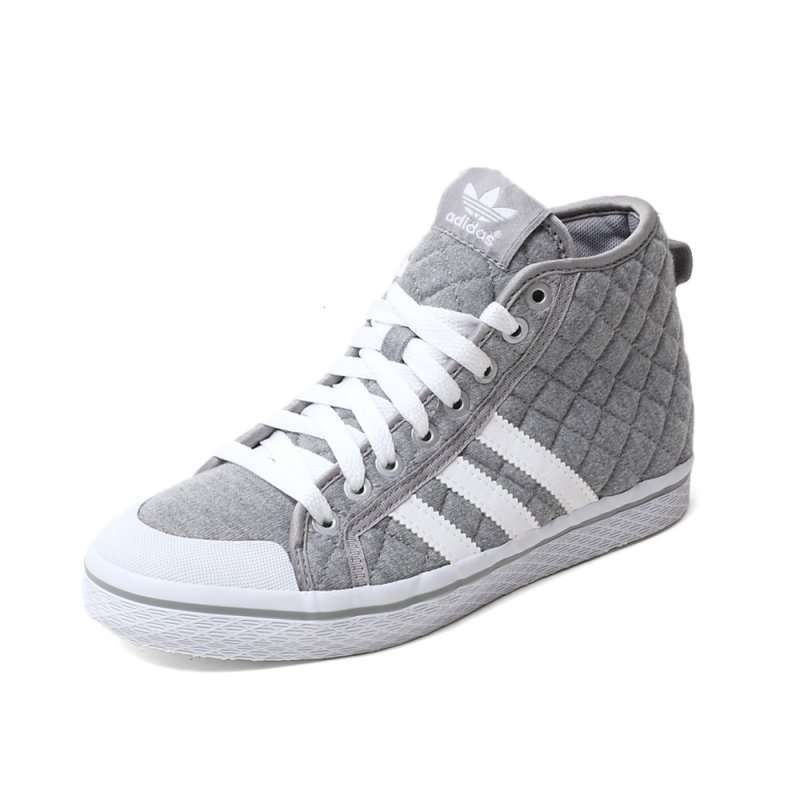 Adidasclassic 阿迪三叶草12年新款女子HONEY MID STRIPES 休闲鞋WG62612 36.5