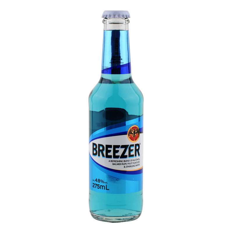 百加得冰锐朗姆预调酒蓝莓味4.8度275ml