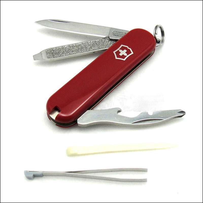 维氏(VICTORINOX)军刀 红色司号员军刀0.6163