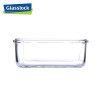 三光云彩Glasslock钢化玻璃保鲜盒正方形MCSB-090(RP522) 900ML