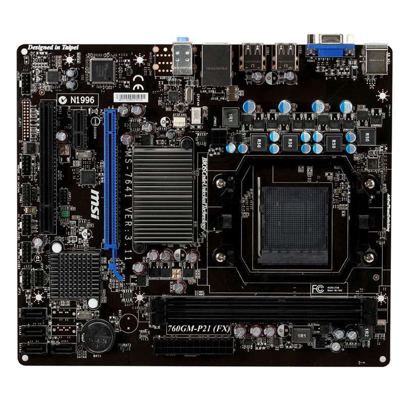 微星主板 760gm-p21 (fx)