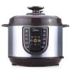 美的（Midea）W12PCS505E一锅双胆智能预约微电脑式5L电压力锅 棕色