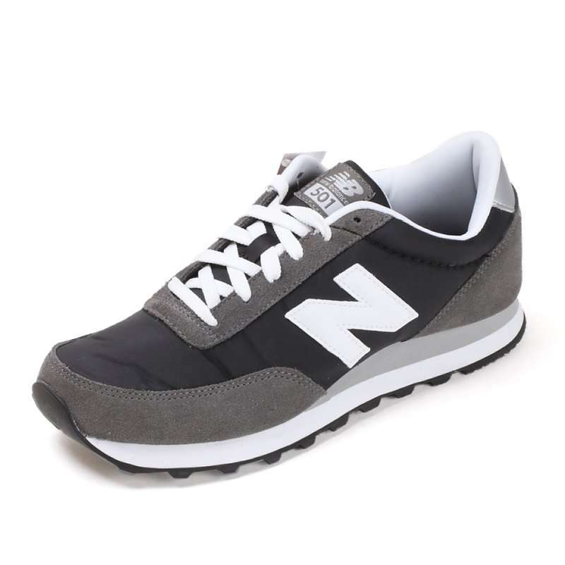 New Balance新百伦 男子复古鞋ML501GKW黑色41.5