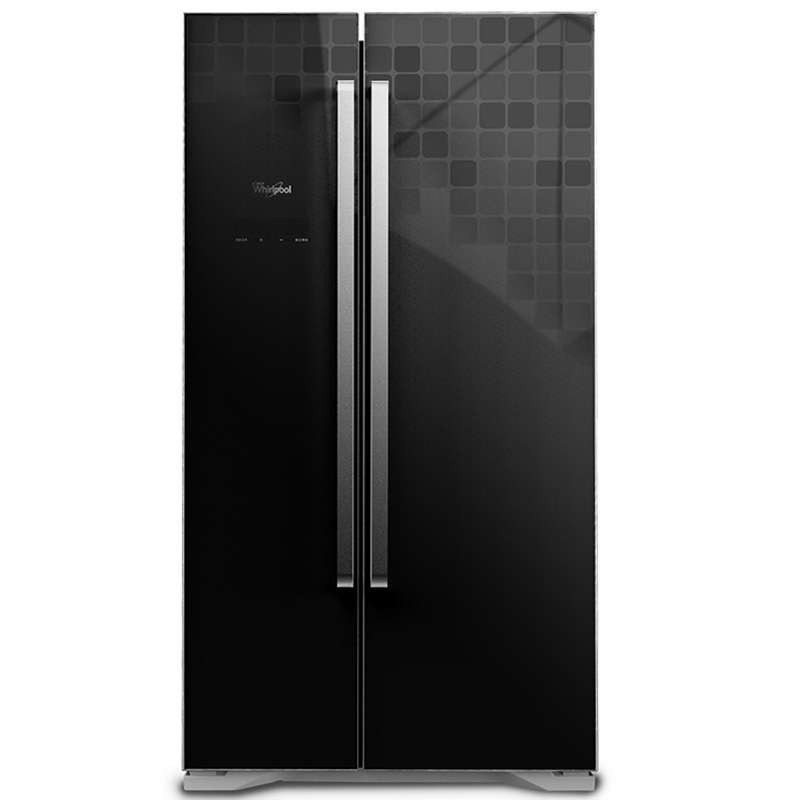 惠而浦(Whirlpool) BCD-562E2B 562升 对开门冰箱(晶墨黑色)