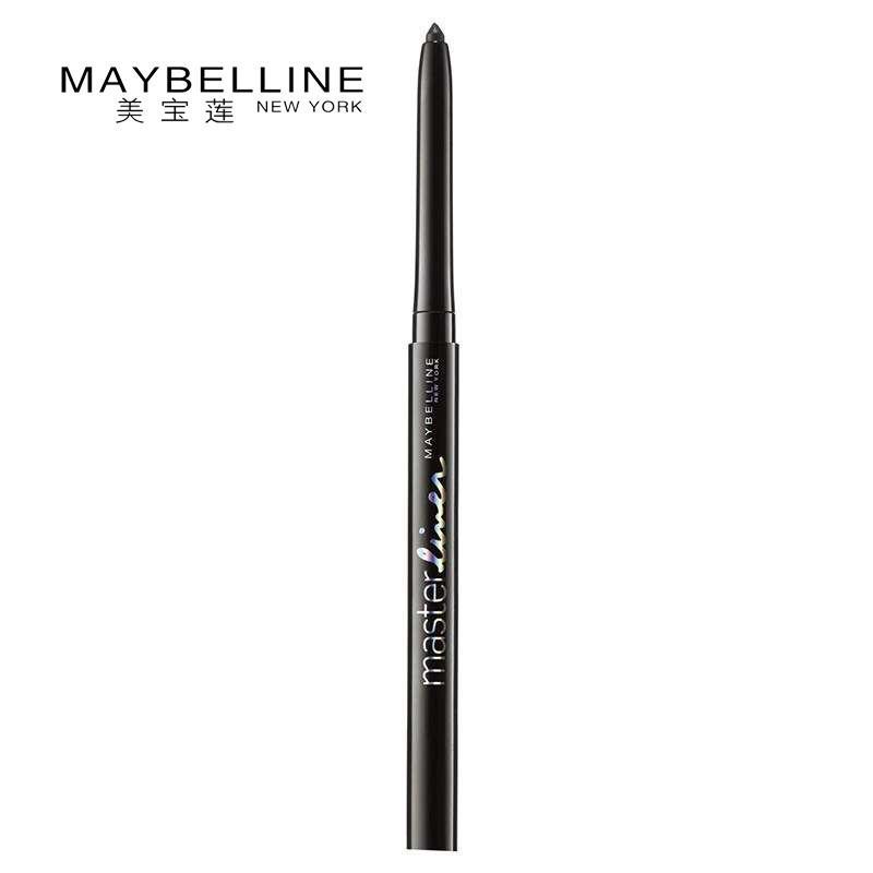 美宝莲(Maybelline)轻松画柔滑自动眼线笔0.35g 黑色