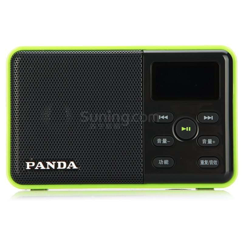 熊猫(PANDA)DS-131 插卡音箱 绿色