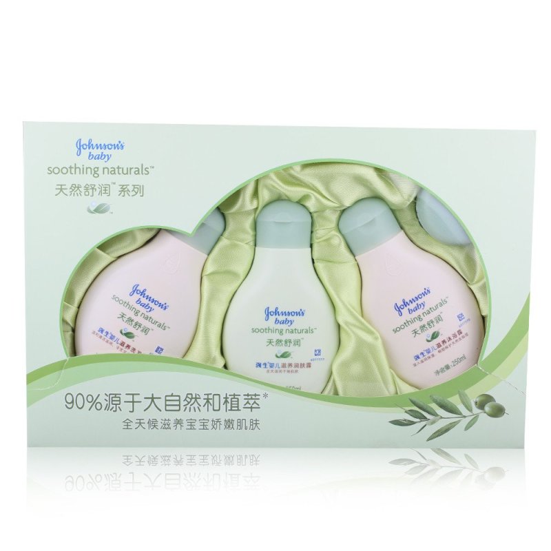 强生婴儿天然舒润礼盒