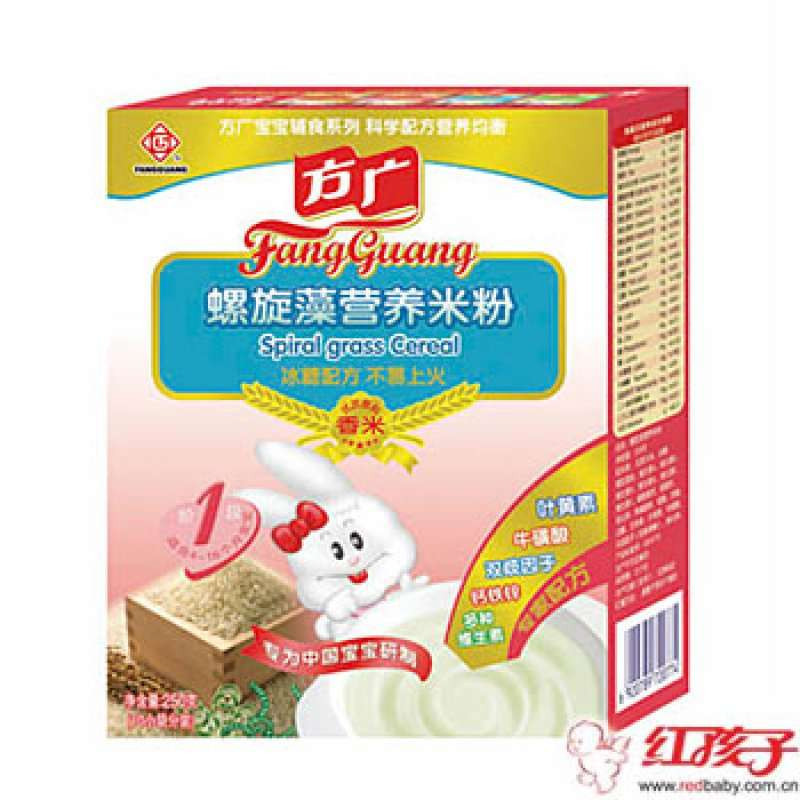方广螺旋藻营养米粉（4—18个月）
