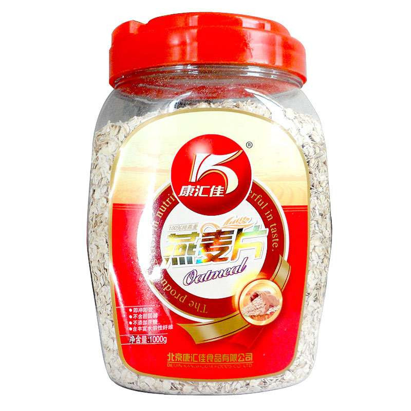 康汇佳桶装燕麦片1000g
