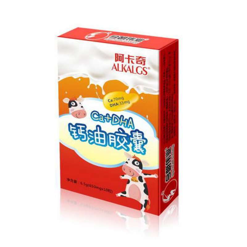 阿卡奇Ca+DHA钙油胶囊10粒