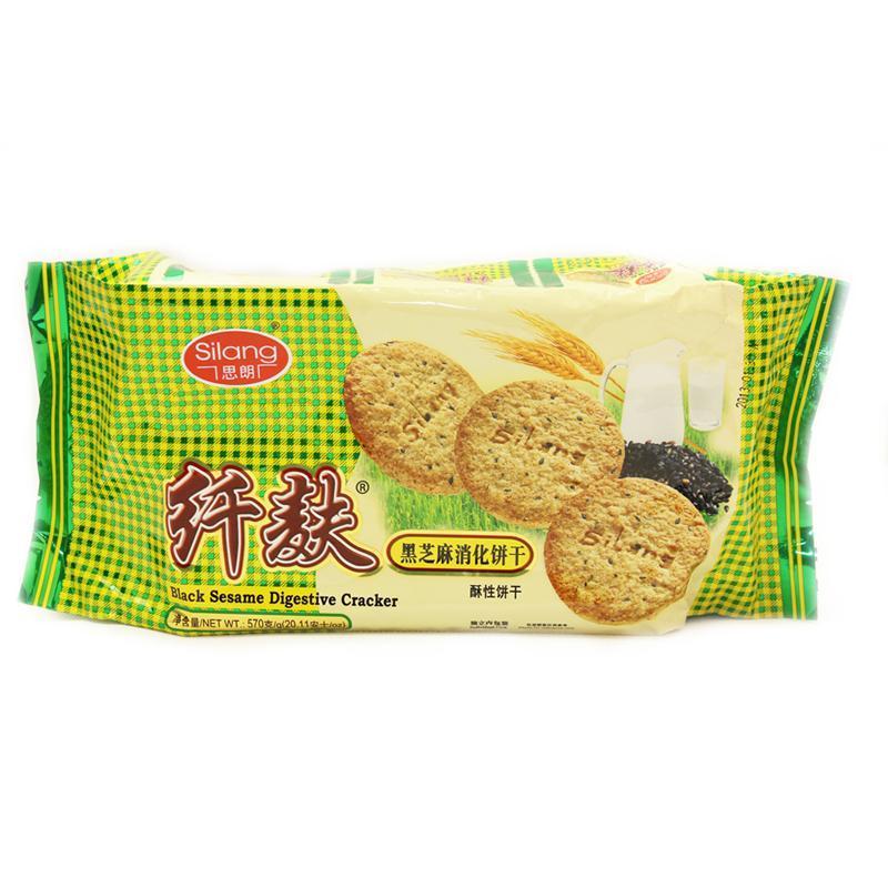 思朗纤麸黑麻消化饼570g