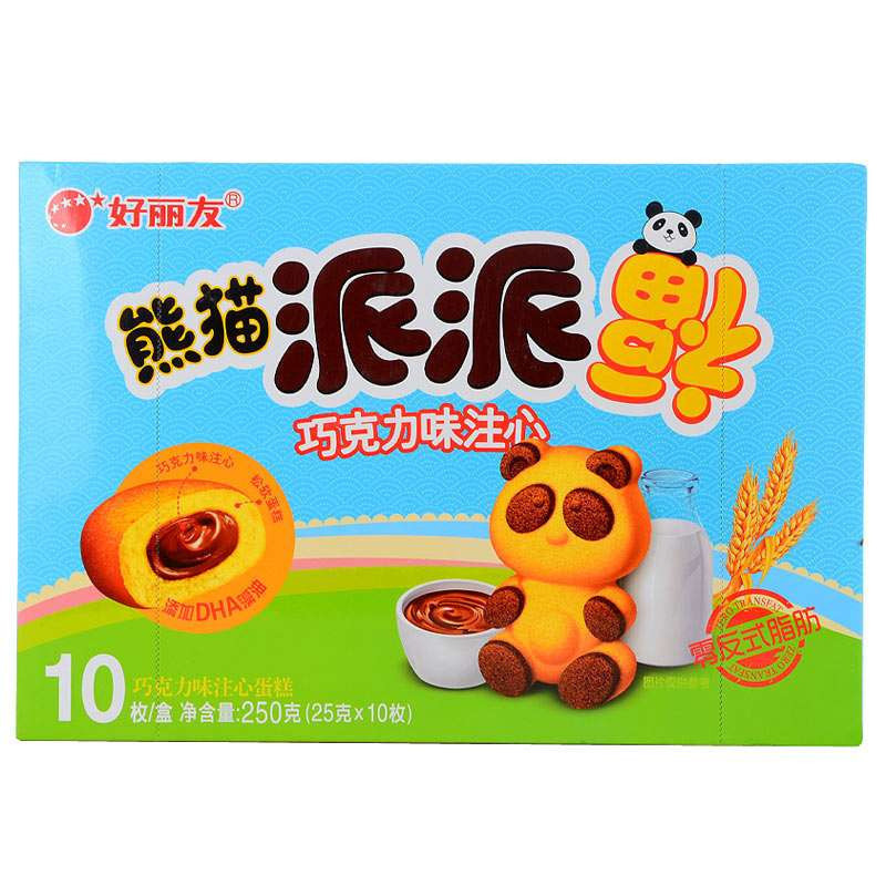 好丽友熊猫派派250g