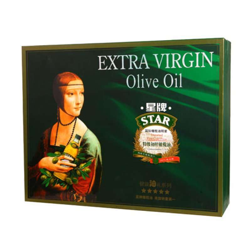 星牌特级初榨橄榄油礼盒500ml*2+250ml