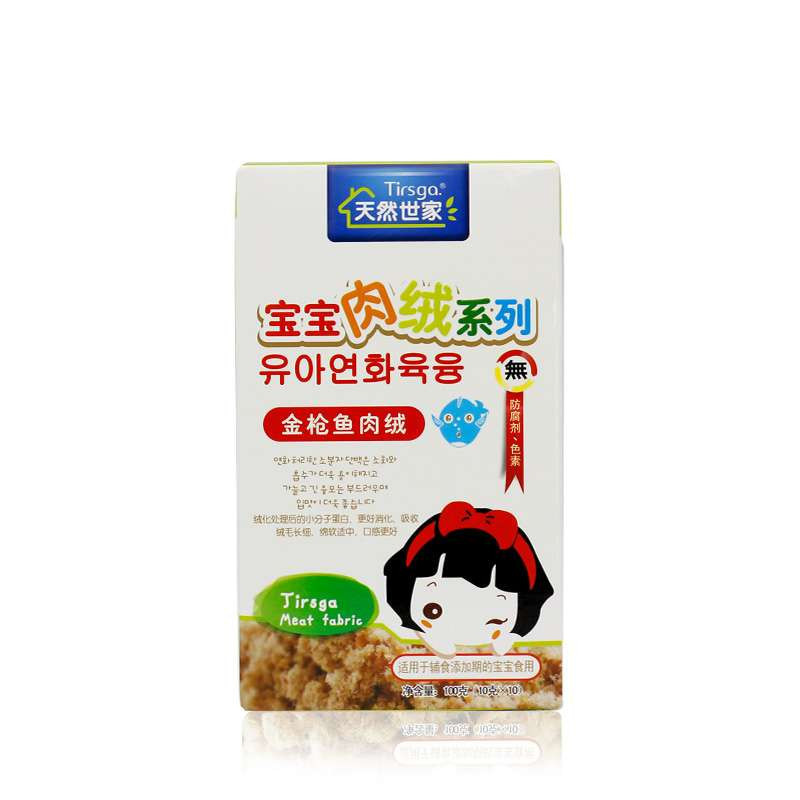 天然世家金枪鱼肉绒100g
