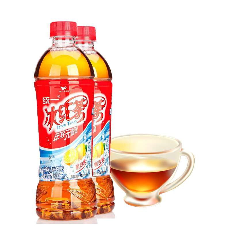 统一冰红茶500ml瓶装