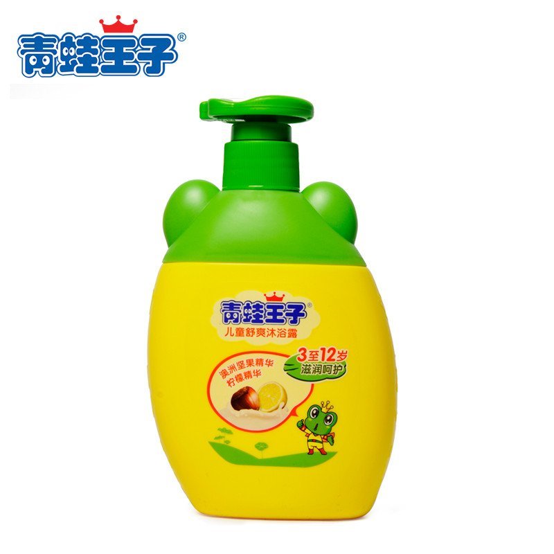 青蛙王子儿童舒爽沐浴露(柠檬型)