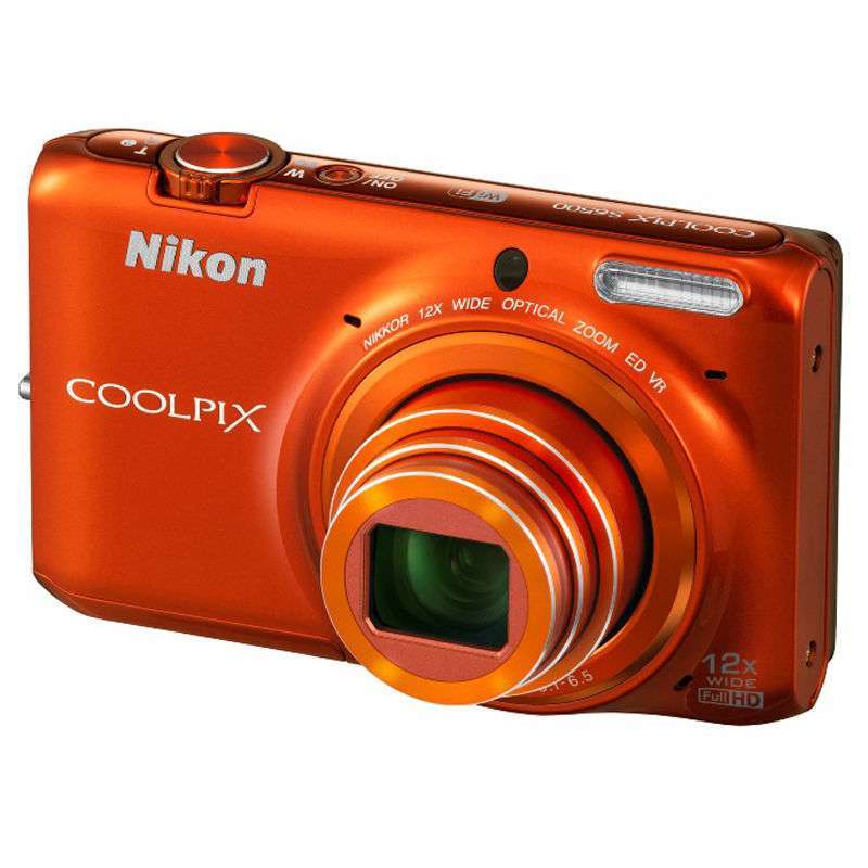 尼康(Nikon) 数码相机 S6500 橙色