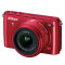 尼康(Nikon) 可换镜数码相机 S1 11-27.5mm 红色