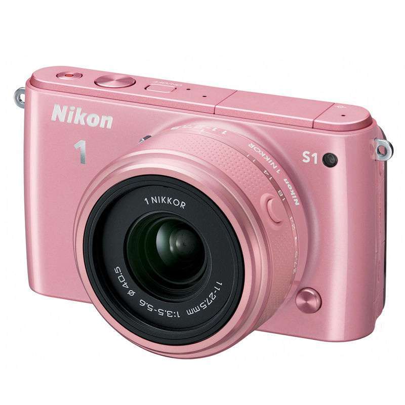 尼康(Nikon) 可换镜数码相机 S1 11-27.5mm 粉色
