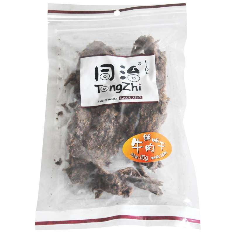 同治 鲜味牛肉干（礼）80g