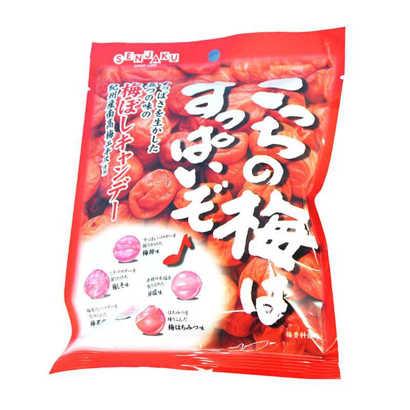 扇雀饴(SENJAKU) 梅子味硬糖 95g(日本)