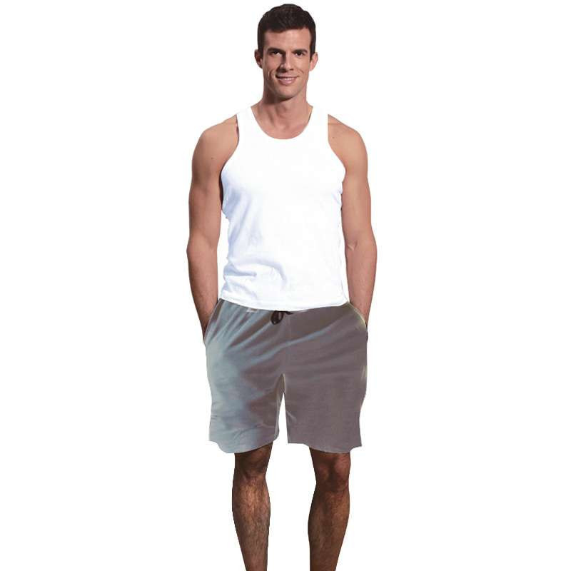 恒适 Hanes男式全棉中裤麻灰(L)SLM605-N.235.L