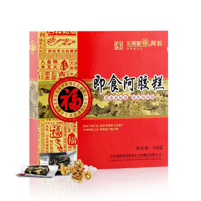 福牌 即食阿胶糕120克