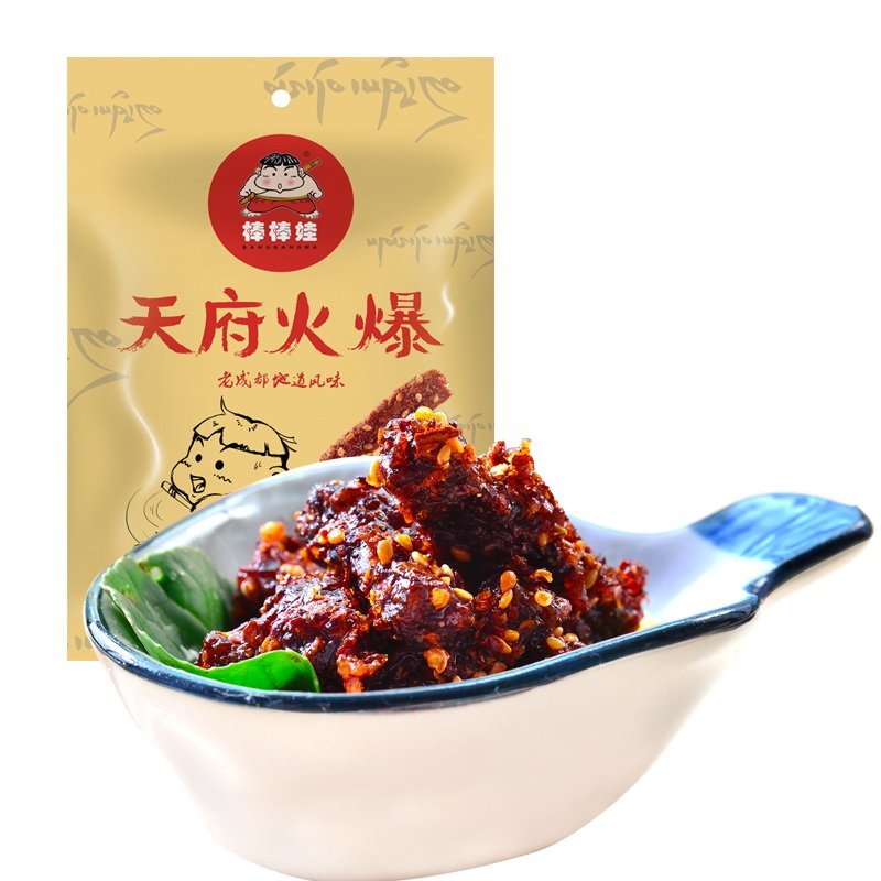 棒棒娃麻辣牛肉干166g