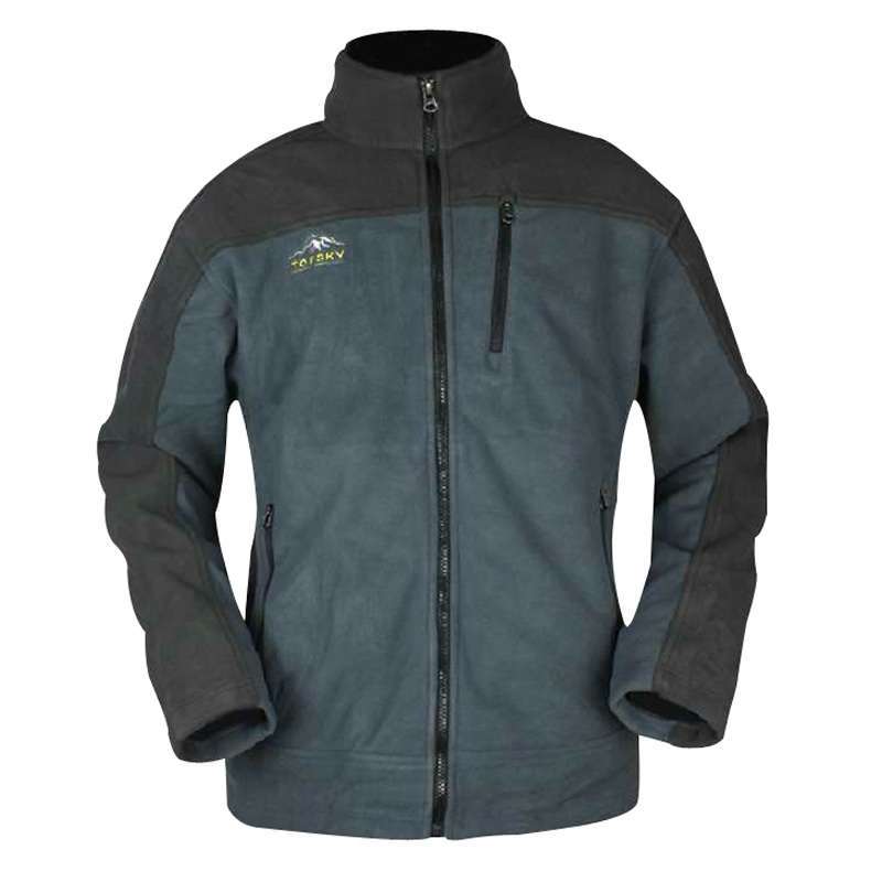 topsky远行客四姑娘山男款抓绒衣(深灰)10705L