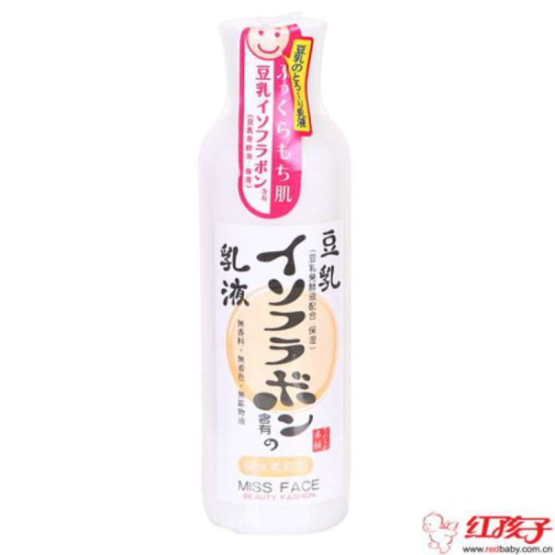 MISSFACE豆乳粘稠豆乳乳液水凝舒缓型180ml