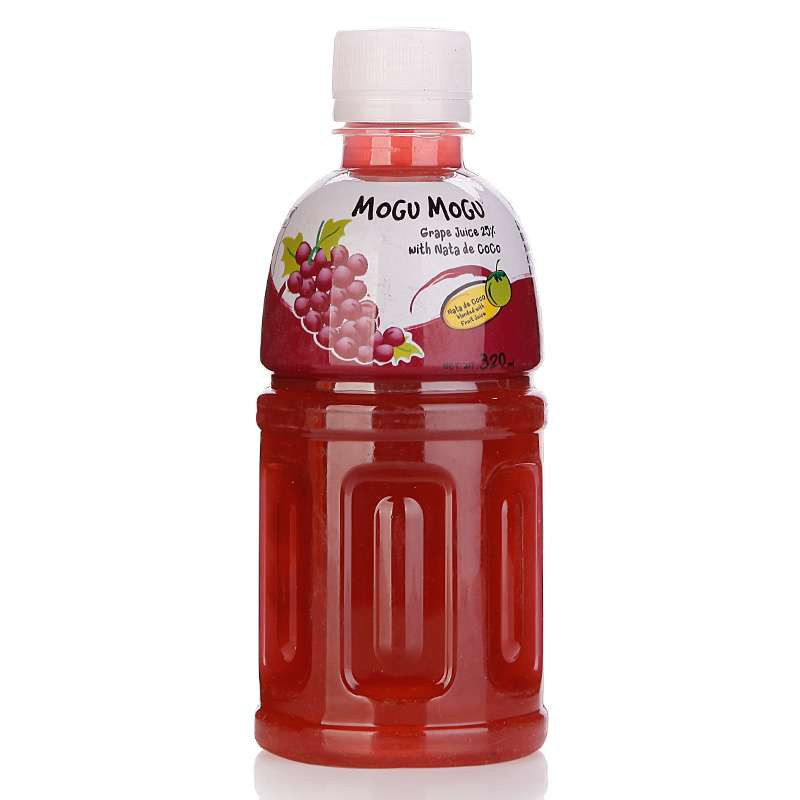 摩咕摩咕椰肉葡萄汁饮料320ml