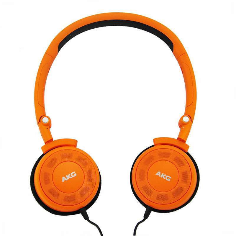 爱科技(AKG) K420 多彩配色 卓越音质 经典折叠便携式头戴耳机 橙色