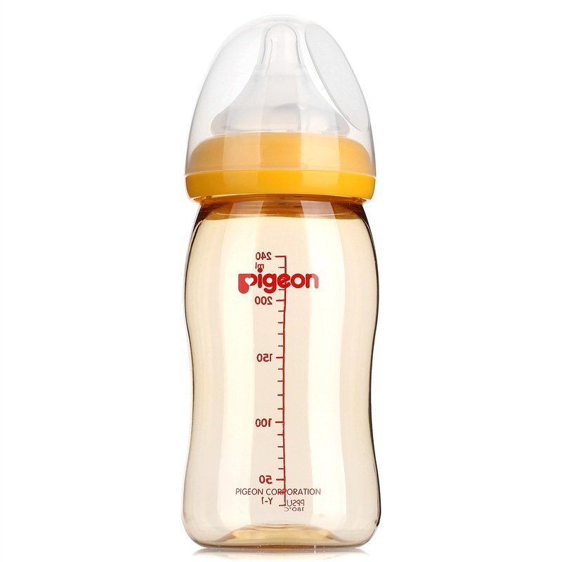 贝亲(PIGEON)-自然实感宽口径PPSU奶瓶240ml aa75