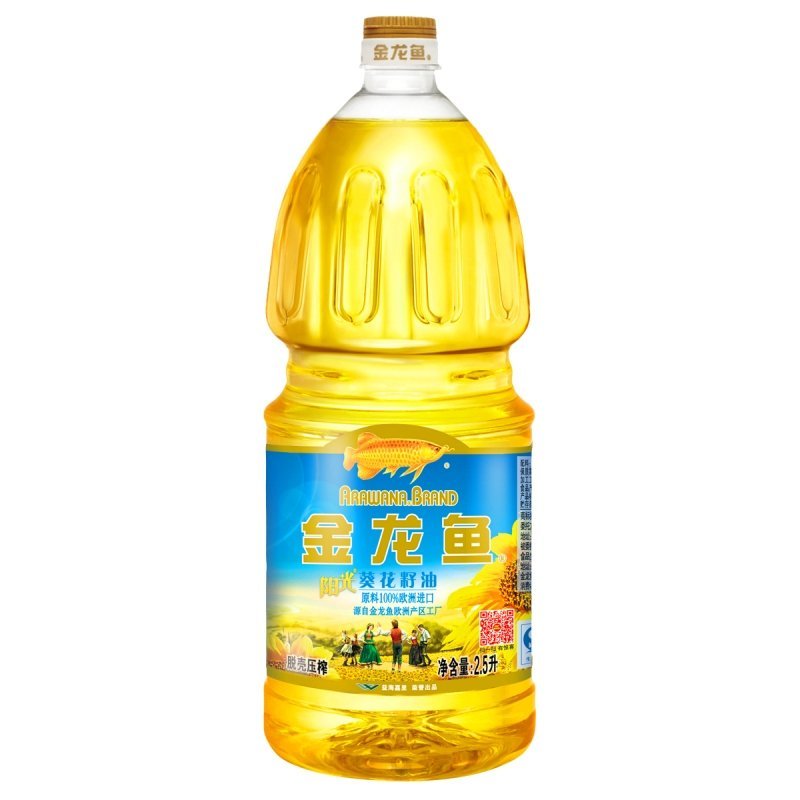 金龙鱼自然葵香葵花籽油2.5L