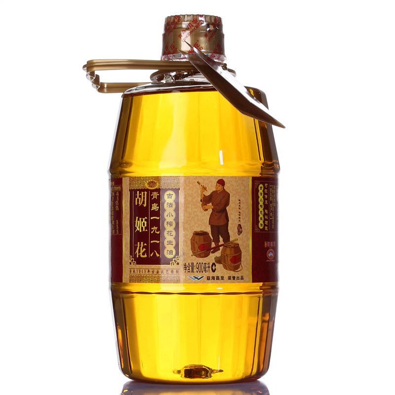 胡姬花古法小榨花生油900mL