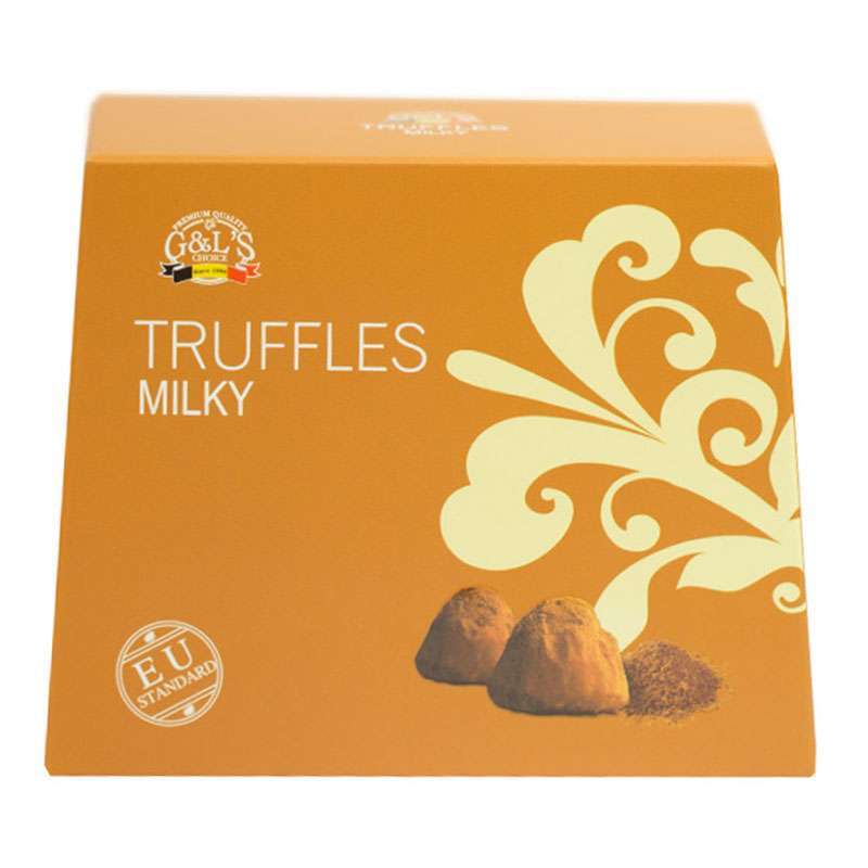 德菲丝(Truffles)松露形代可可脂巧克力NX200T浓郁奶香型200g