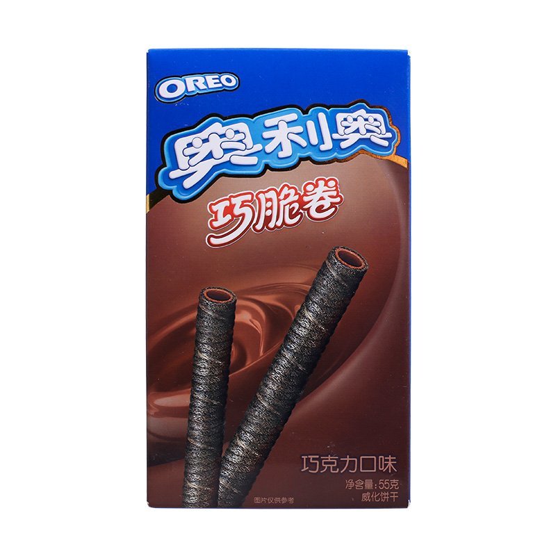 奥利奥 巧脆卷（巧克力口味）55g/盒