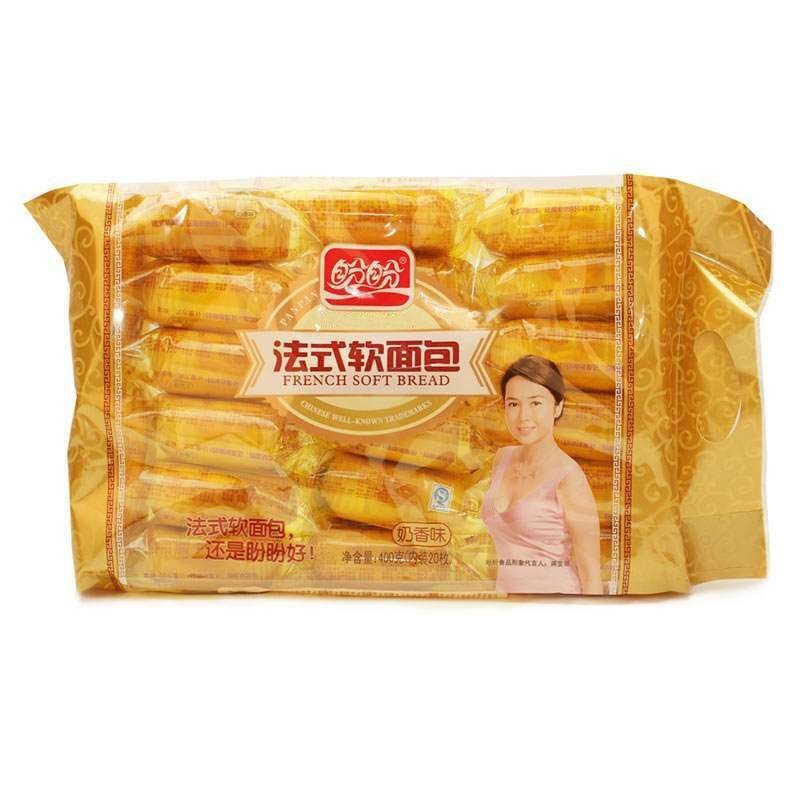 盼盼软面包奶香400g