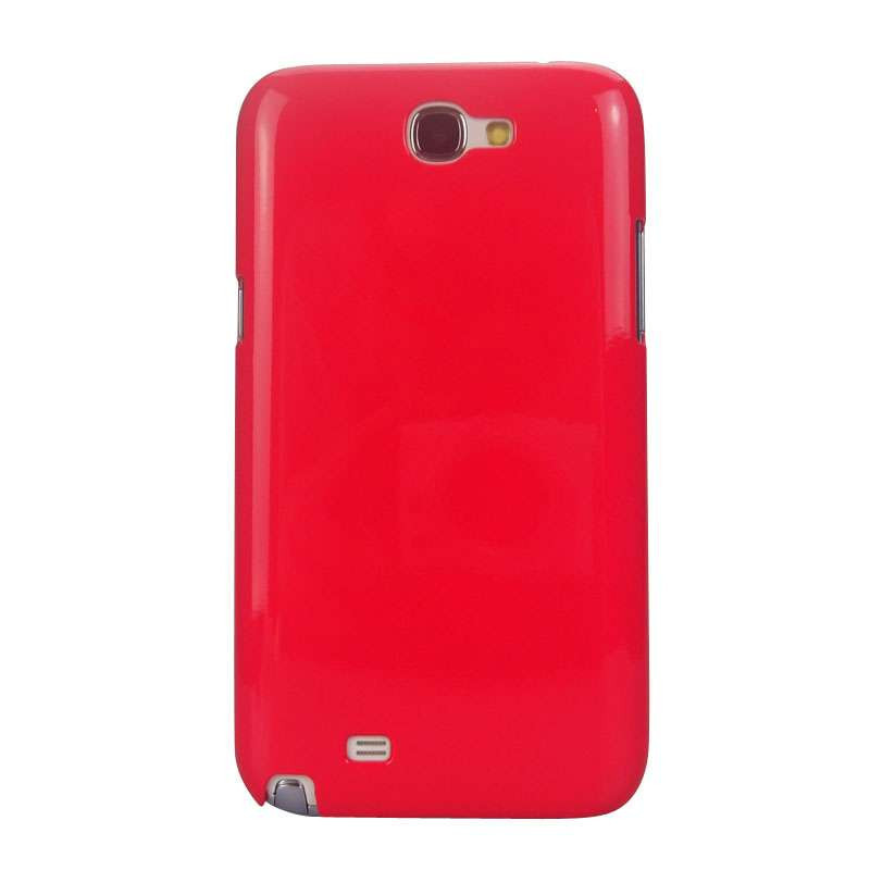 Carryingmate 三星Note2 单底亮面手机壳（玫红）