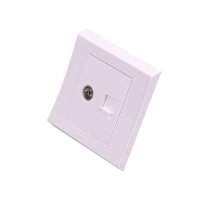 飞雕正品 f1-a系列 电脑电视插 雅白色