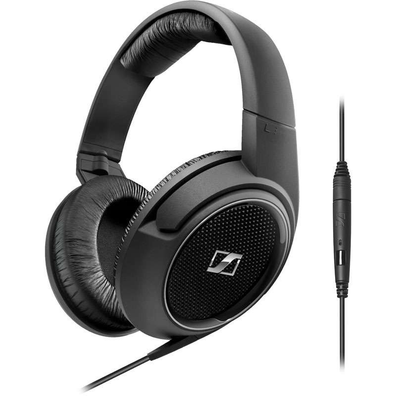 森海塞尔(Sennheiser) HD429s 头戴式便携耳机 封闭式大声场耳机 黑色