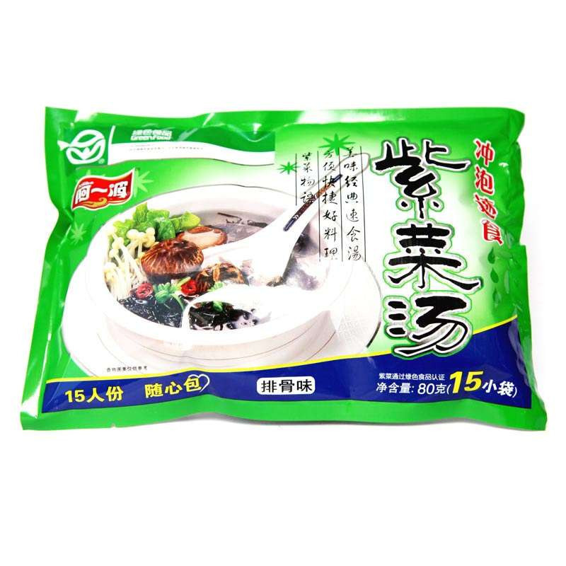 阿一波 紫菜汤排骨味 80克