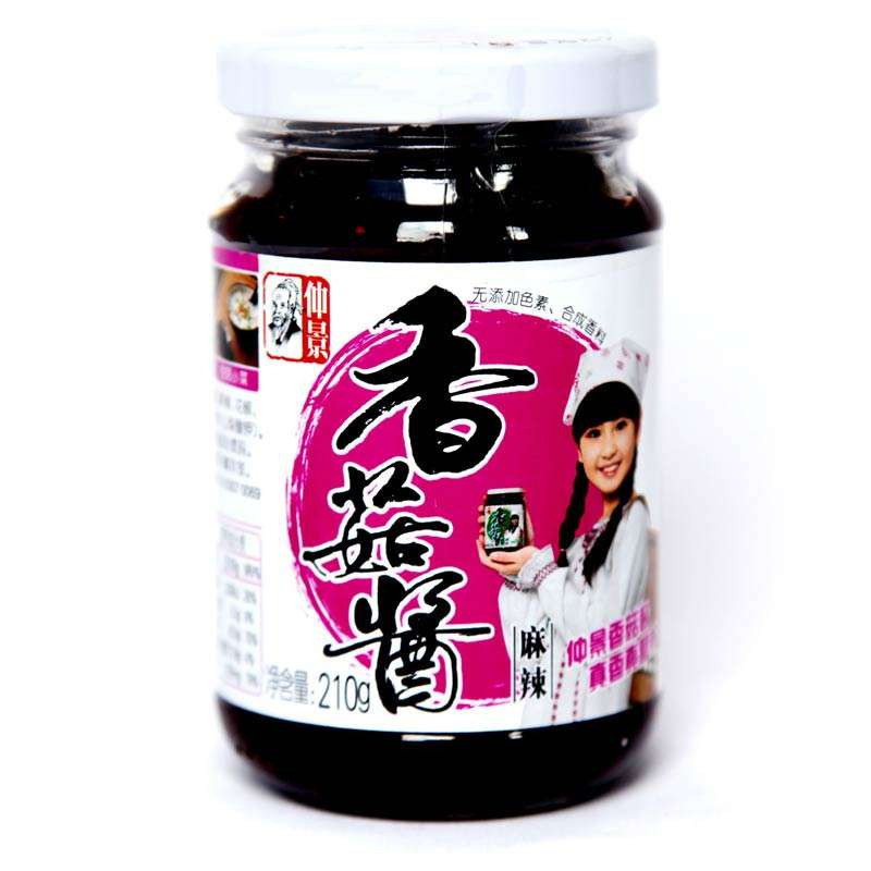 仲景麻辣香菇酱210g