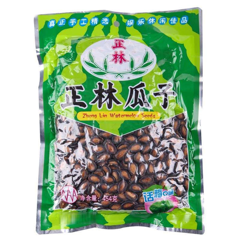 正林3A黑瓜子454g（话梅口味）