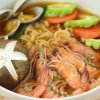 农心乌龙面乌冬汤味五连包120g*5