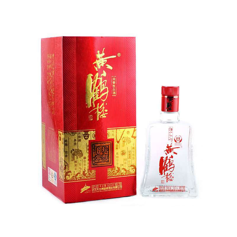黄鹤楼6年秘酿52度 500ml
