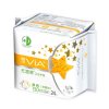 维达VIA薇尔 净纯透气干爽棉柔卫生护垫24片（新老包装随机发货）