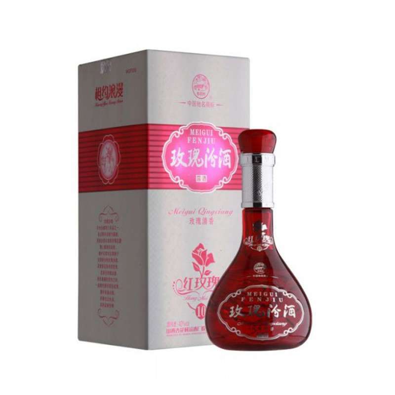 汾酒 玫瑰汾酒 40度 225ml 单瓶装 清香型白酒
