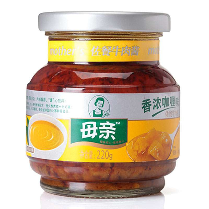 母亲佐餐咖喱牛肉酱220g